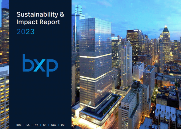 BXP 2023 Sustainability and Impact Report