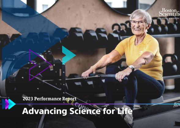 woman sitting on a rowing machine with &quot;Advancing Science for Life&quot;