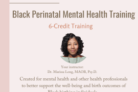 Seleni Institute Launches Black Perinatal Mental Health Training Image.