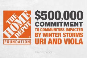 The Home Depot Foundation Commits up to $500,000 in Response to Recent Winter Storms Image