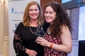 Dr. Erin Anastasi Honored With the 2017 UNFCU Foundation Women's Empowerment Award for Her Work to End Fistula Image