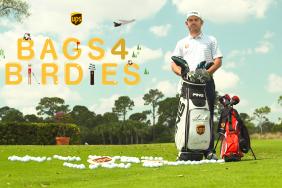 UPS Launches #BAGS4BIRDIES Global Golf Campaign Image.