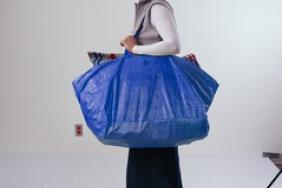 IKEA  U.S.  'Bag  The  Plastic  Bag'  Initiative  Asks  Customers To  Stop  Plastic  Bag  Waste Image.