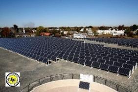 SatCon Provides "Green" Power to the Greater Boston Area Largest Solar Energy System Installation in New England Image.