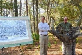 SC Governor Mark Sanford Helps Palmetto Bluff Dedicate 120 Riverfront Acres for Conservation Image.