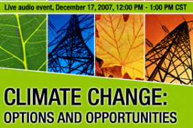 Nation's Leading Trade Journal to Host Live Audio Conference on Climate Change Image.