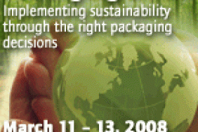 Second Annual Sustainability in Packaging Conference Set for March 11 - 13, 2008 in Orlando, FL, US Image.