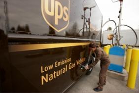 UPS Deploys 167 "Green" Trucks Image.