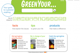 GreenYour.com, First Search-Based Guide to Eco-Friendly Living, Opens to the Public for Earth Day Image.