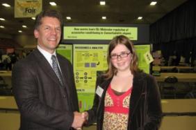 West Roxbury Student Receives Honor at Massachusetts State Science and Engineering Fair Image.