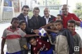 Volkswagen Workforce Initiative "A Chance to Play" Supports Disadvantaged Children and Youth in Brazil Image.