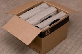 HP Wins Walmart Design Challenge with Innovative Notebook Packaging Image.