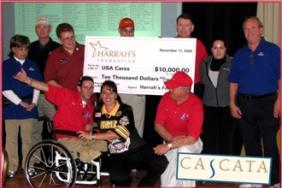 Harrah's H.E.R.O.'s Benefit USA Cares Image.