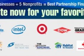 Contest for Best Corporate-Nonprofit Partnership Attracts 17,000 Votes in First Two Weeks Image.