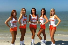 Hooters Girls Donate Their Pantyhose to Create Booms and Absorb Up to 1 Million Gallons of Oil in the Gulf of Mexico Image.