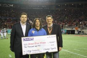 John Rogers High School Sophomore Grand Prize Winner of $10,000 Scholarship Image.