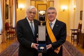 IOC President Awarded Highest Greek Order Image.