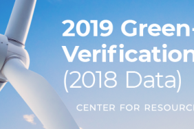 Just Released: 2019 Green-e Verification Report (2018 Data) Image.