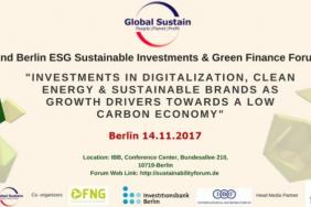 2nd Berlin ESG Investments & Green Finance Forum 2017 Image.