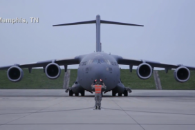 FedEx Senior Global Operations Control Specialist, National Guard Pilot Conducts Expedited Mission to Deliver Virus Test Swabs Overnight Image.