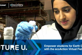 Boeing and Discovery Education Launch ecoAction Virtual Field Trip Diving into Earth-Friendly Engineering Image.