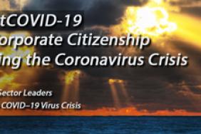 Corporations Respond to the Virus Crisis - Series From G&A Institute -- Excellence in Corporate Citizenship on Display Image.