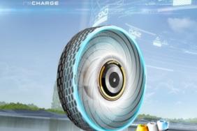 The Goodyear reCharge Concept — A Renewable, Sustainable and 100% Biodegradable Tire Image.