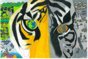 Young Environmental Artists Named North American Winners in United Nations International Children's Painting Competition Image.