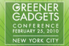 Green Technology and Design Innovators Join Greener Gadgets 2010 Program Image.
