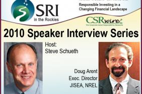SRI in the Rockies Speaker Interview with Doug Arent Image.