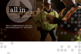 Fairmount Santrol is Pleased to Release its Tenth Annual Corporate Social Responsibility Report, ALL IN Image.