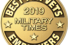 Smithfield Foods Awarded "Best for Vets" 2019 Employer Ranking Image.