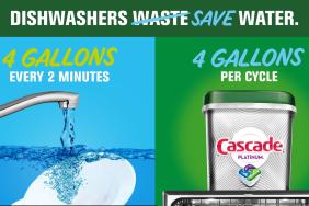 Cascade Comes Clean About Dishwashing Habit Image.
