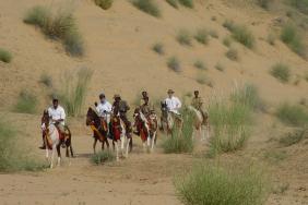 Award-Winning Humanitarian Adventure Travel Company Provides Aid to Southern Rajasthan by Horseback Image.