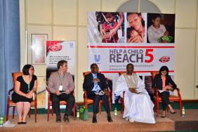 Lifebuoy Champions Need for Handwashing with Soap Public Private Partnerships at AfricaSan 4 to Improve Newborn Survival Image.