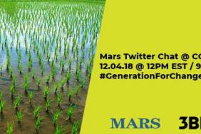 LIVE Twitter Chat on #GenerationForChange Hosted by Mars, Incorporated, Tuesday, December 4th, 2018 at Noon ET Image.