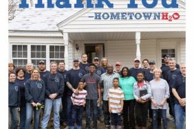 Chris Long’s Hometown H2O and Xylem Restore Water to Family in Need Image.