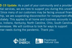 Duke Energy Implements Additional Steps to Protect Customers and Employees During Virus Pandemic Image.