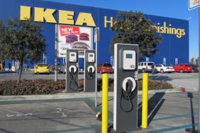 IKEA Plugs-In 4 Electric Vehicle Charging Stations in Costa Mesa, CA Image.