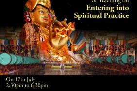 Khenpo Katyayana Rinpoche to confer an initiation into long life practice in Bangalore Image.