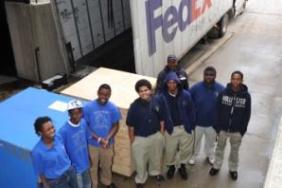 FedEx Delivers for FIRST(R) Robotics Image.