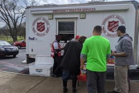 FedEx Helps The Salvation Army Provide Nashville Area Tornado Relief Image.