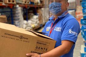 International Paper Donates Boxes to The Global FoodBanking Network to Respond to COVID-19 in Mexico Image.