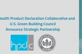 The Health Product Declaration Collaborative and U.S. Green Building Council Announce Strategic Partnership Image.