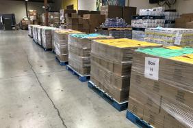 International Paper Boxes Fighting Hunger Amid School Closures in Southern California Image.