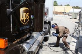  UPS Ramps Up Natural Gas Investment Image.
