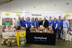 Smithfield Foods Donates More Than 39,000 Pounds of Protein to the Freestore Foodbank Image.