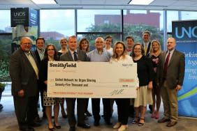 Smithfield Foods Donates $75,000 to Fund Life-Saving Technology Image.