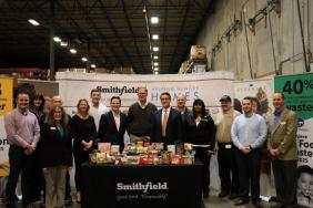 Smithfield Foods Donates More Than 30,000 Pounds of Protein to Gleaners Food Bank of Indiana Image.