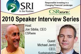 SRI in the Rockies Speaker Interview with Michael Jantzi Image.